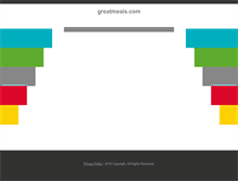Tablet Screenshot of greatmeals.com